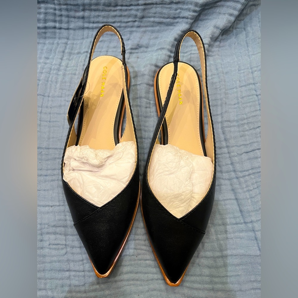 Cole Haan - Anora Skimmer - Black leather